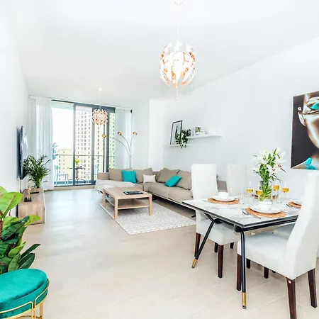 Gma Liv 2Br Partly Sea View Apartment Dubai Exterior photo